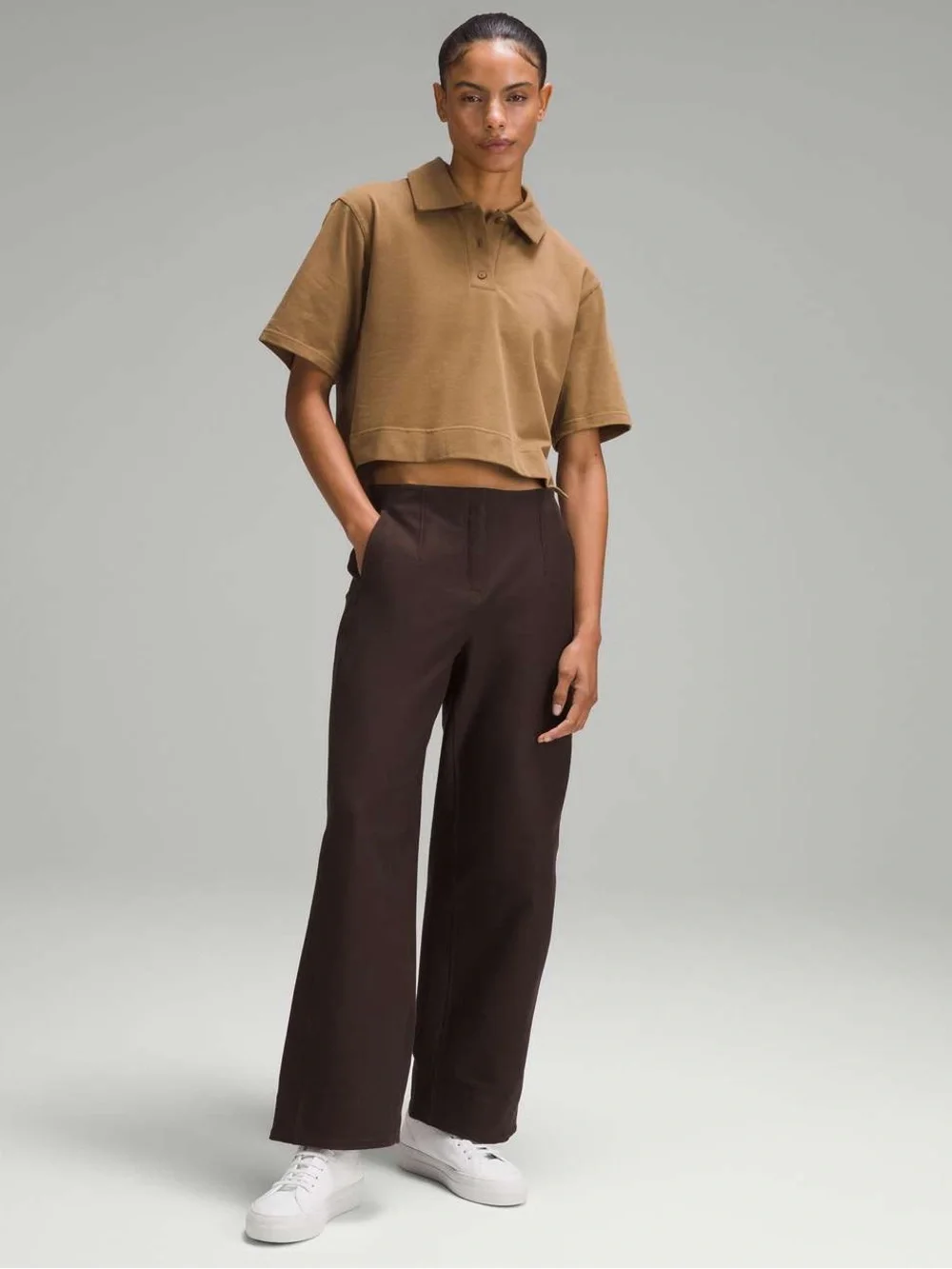 Lululemon Utilitech Relaxed Mid-Rise Trouser 7/8 Length Espresso